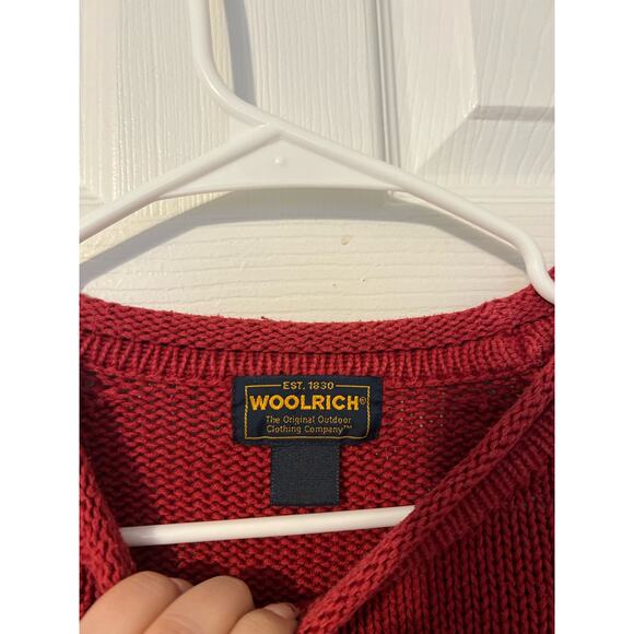 Woolrich 1990s Knit Sled/ Toboggan Heavy Winter Sweater Sz: XL - Picture 3 of 5
